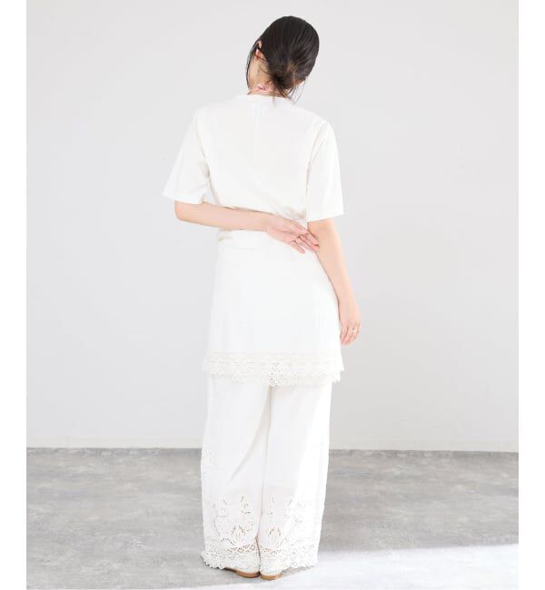 IENA「《予約》GGG/ジージージー CN PLEAT T Tシャツ 02-01-1868」|Tシャツ・カットソー|