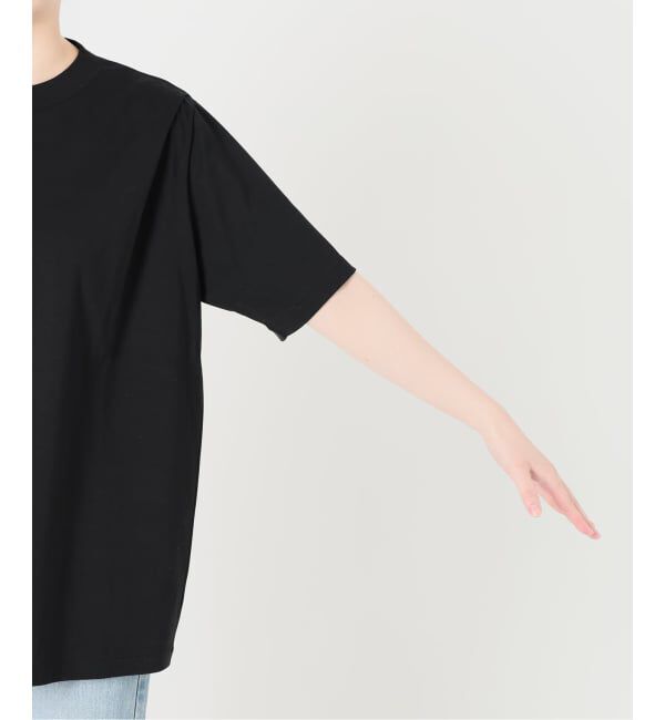 IENA「《予約》GGG/ジージージー CN PLEAT T Tシャツ 02-01-1868」|Tシャツ・カットソー|