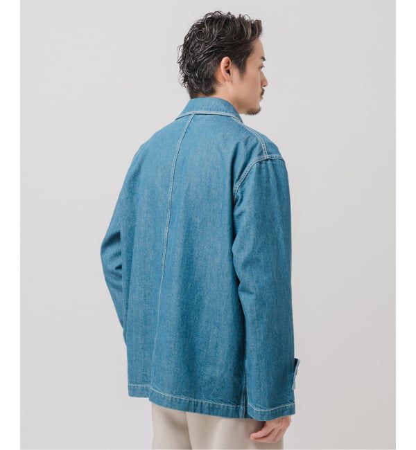 EDIFICE「MACKINTOSH(マッキントッシュ) 別注 HUMBIE デニム SHORT SL(ウォッシュ)」|デニムジャケット|