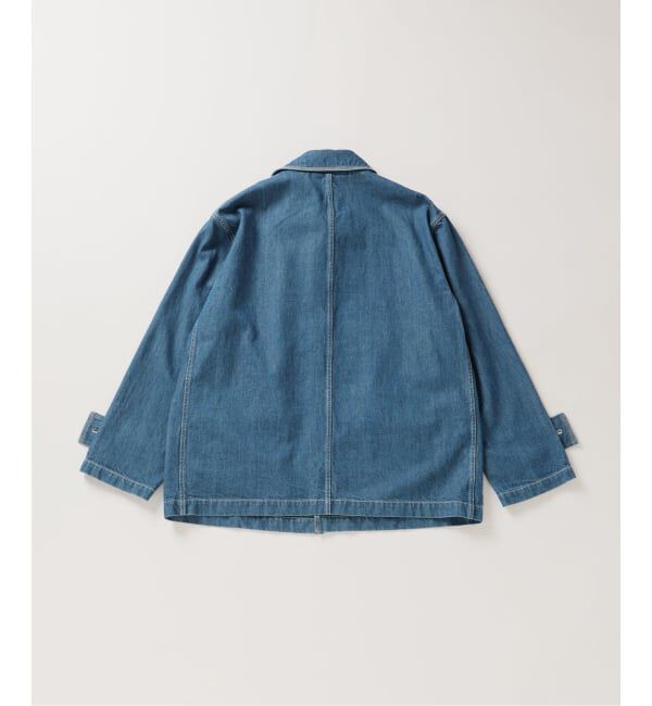EDIFICE「MACKINTOSH(マッキントッシュ) 別注 HUMBIE デニム SHORT SL(ウォッシュ)」|デニムジャケット|