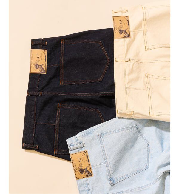 417 EDIFICE「【LE JAPON ATELIER】3Dデニムパンツ」|デニム|