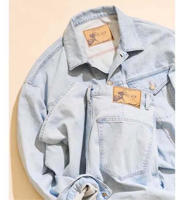 417 EDIFICE「【LE JAPON ATELIER】3Dデニムパンツ」|デニム|