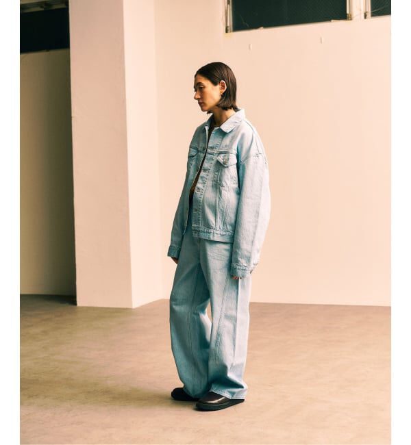 417 EDIFICE「【LE JAPON ATELIER】3Dデニムパンツ」|デニム|