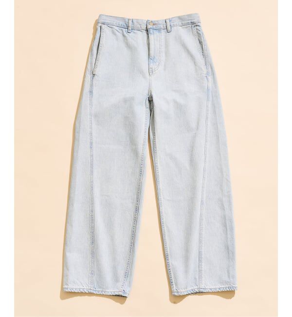 417 EDIFICE「【LE JAPON ATELIER】3Dデニムパンツ」|デニム|ブルー A