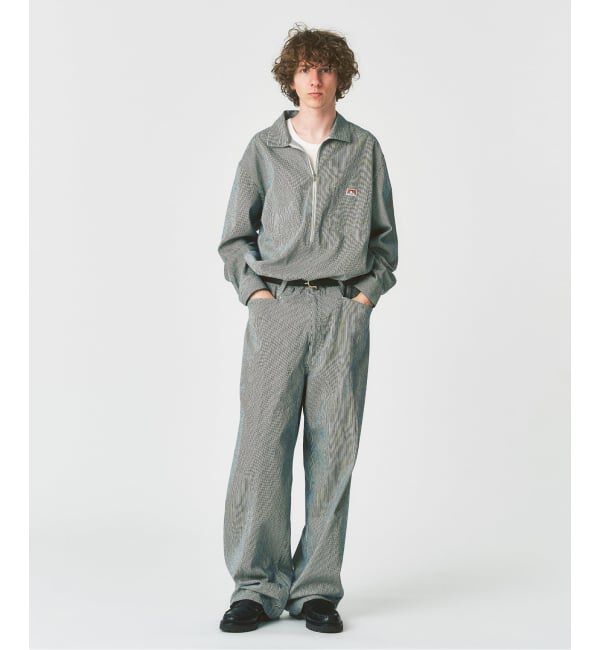 417 EDIFICE「【BEN DAVIS / ベンデイビス】417別注 Half Zip Shirt」|シャツ・ブラウス|