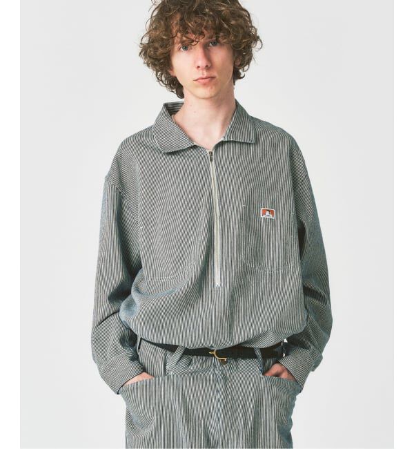 417 EDIFICE「【BEN DAVIS / ベンデイビス】417別注 Half Zip Shirt」|シャツ・ブラウス|