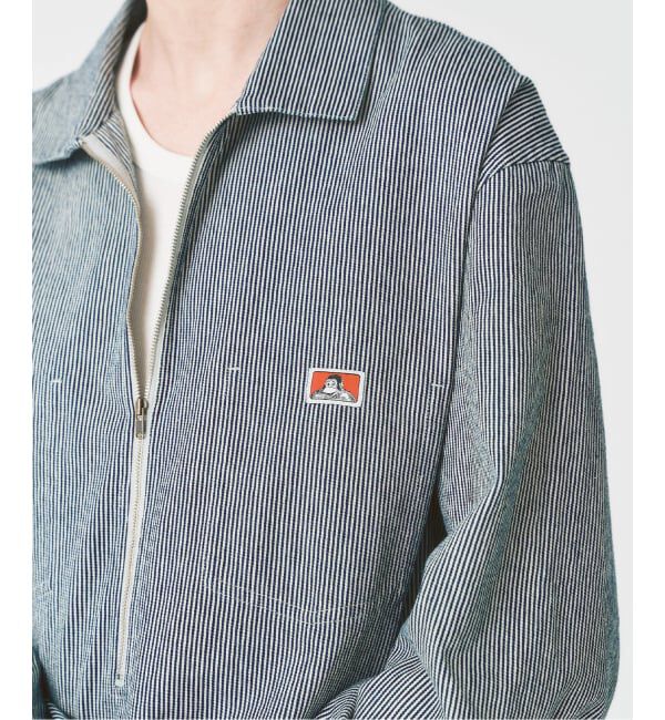 417 EDIFICE「【BEN DAVIS / ベンデイビス】417別注 Half Zip Shirt」|シャツ・ブラウス|