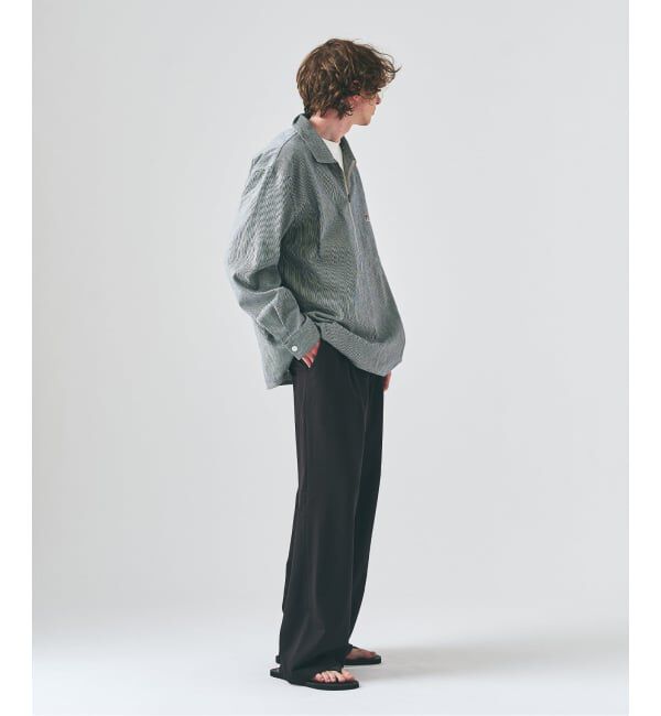 417 EDIFICE「【BEN DAVIS / ベンデイビス】417別注 Half Zip Shirt」|シャツ・ブラウス|