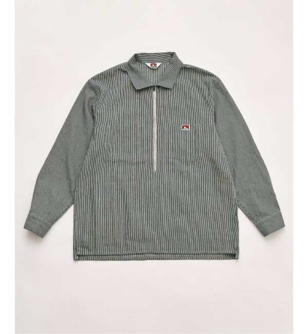 417 EDIFICE「【BEN DAVIS / ベンデイビス】417別注 Half Zip Shirt」|シャツ・ブラウス|
