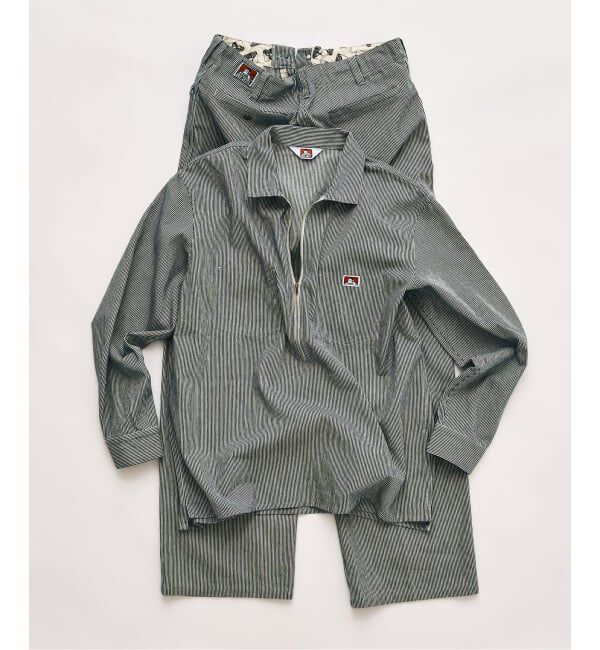 417 EDIFICE「【BEN DAVIS / ベンデイビス】417別注 Half Zip Shirt」|シャツ・ブラウス|