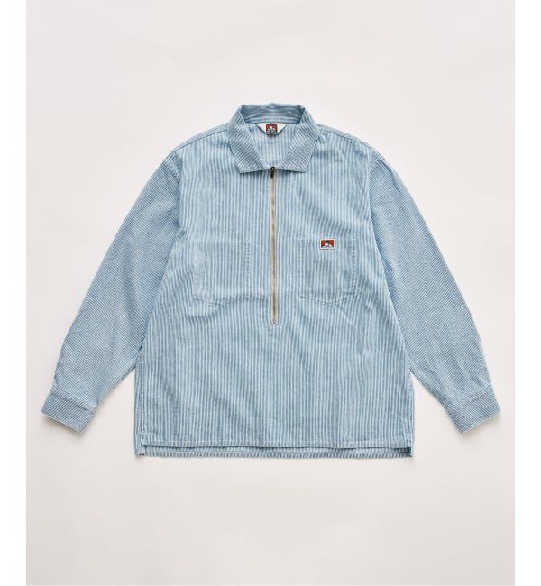 417 EDIFICE「【BEN DAVIS / ベンデイビス】417別注 Half Zip Shirt」|シャツ・ブラウス|