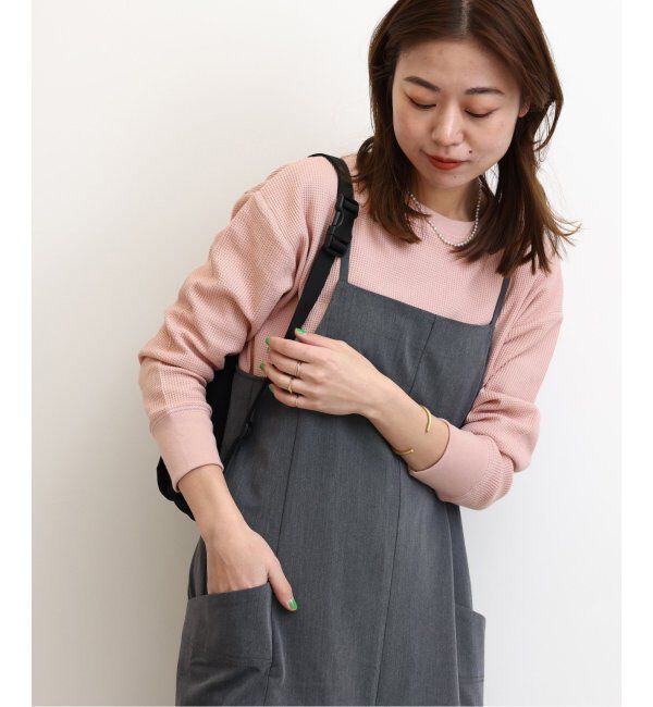 JOURNAL STANDARD relume「《追加7》TCワッフルロングスリーブTシャツ」|Tシャツ・カットソー|ピンク