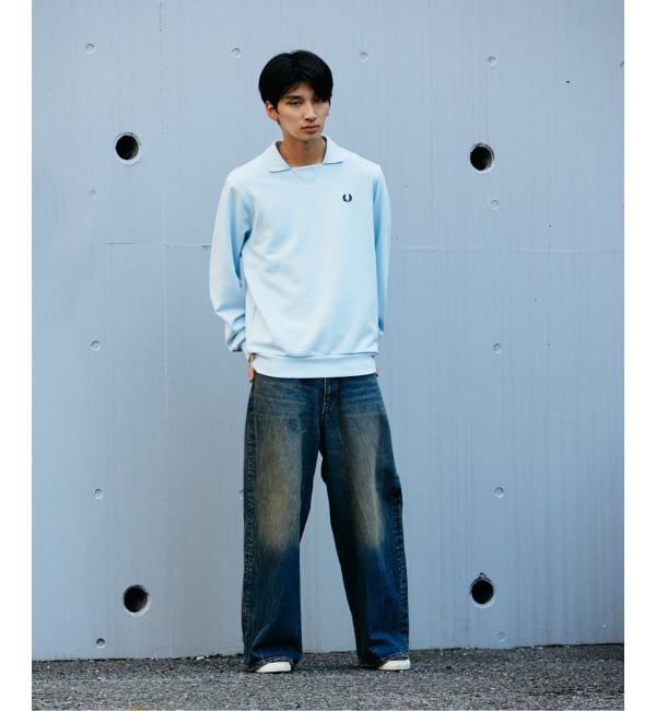 JOURNAL STANDARD「FRED PERRY / フレッドペリー 別注 フットボール カラー スウェット」|スウェット・ジャージ|