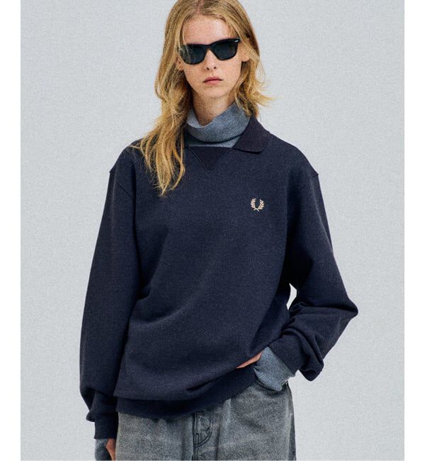 JOURNAL STANDARD「FRED PERRY / フレッドペリー 別注 フットボール カラー スウェット」|スウェット・ジャージ|