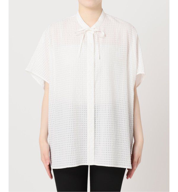 JOURNAL STANDARD「《追加2》シアーチェックポンチョブラウス」|シャツ・ブラウス|