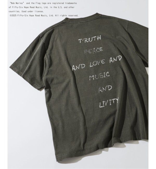 JOURNAL STANDARD relume「BOB MARLEY / ボブ・マーリー 別注 フェードプリントTシャツ」|Tシャツ・カットソー|