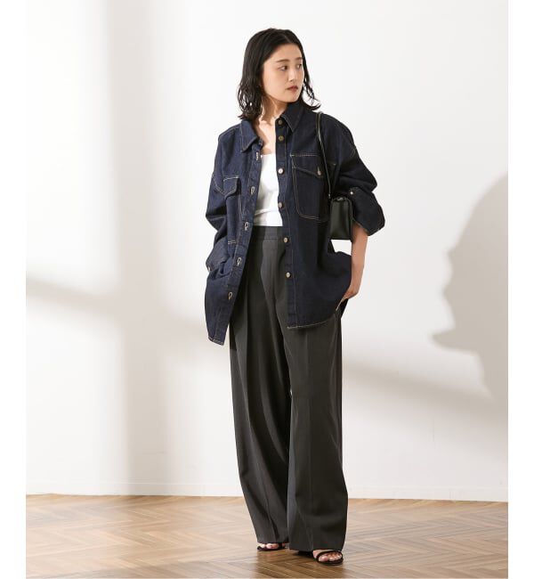 journal standard L'essage「オーバーサイズデニムシャツ」|シャツ・ブラウス|