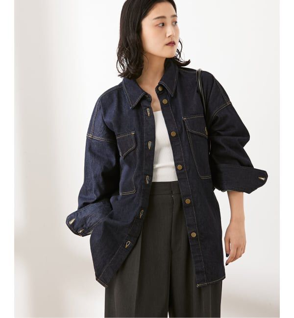 journal standard L'essage「オーバーサイズデニムシャツ」|シャツ・ブラウス|