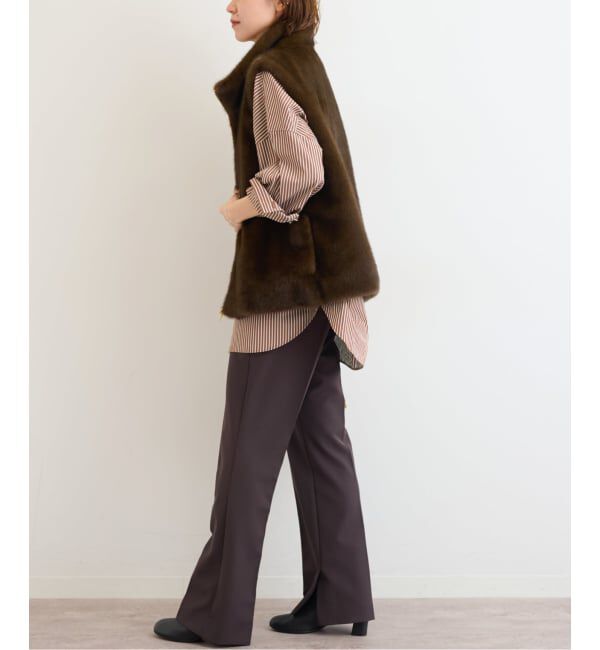 JOURNAL STANDARD relume「コンパクトコットンストライプビッグシャツ」|シャツ・ブラウス|