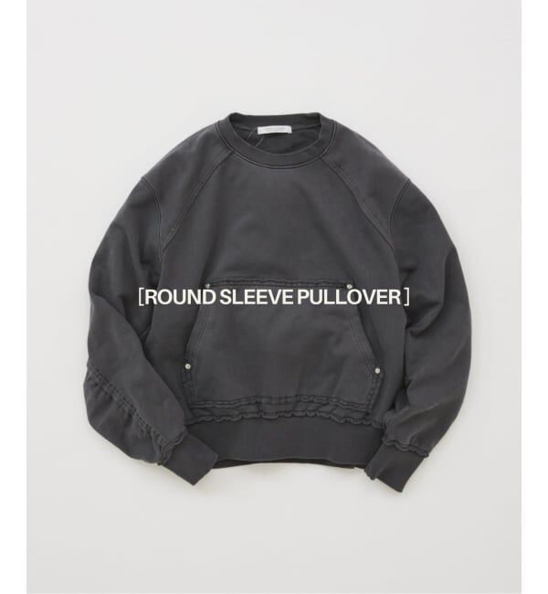 JOURNAL STANDARD「ラウンド スリーブ プルオーバー スウェット」|スウェット・ジャージ|ブラック A