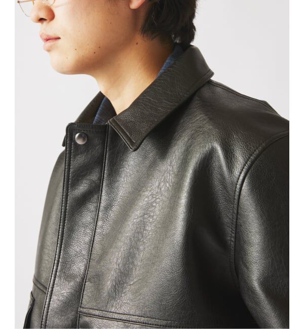 JOURNAL STANDARD relume「フェイクレザー フライトジャケット」|ミリタリージャケット|