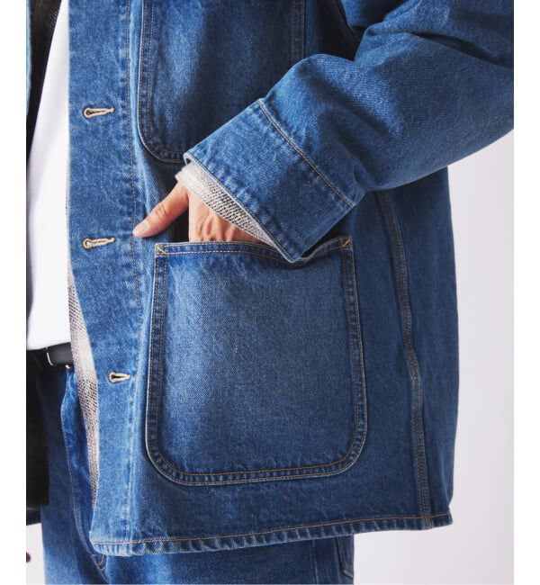 JOURNAL STANDARD relume「クラフトデニム 13.5oz カバーオール」|デニムジャケット|