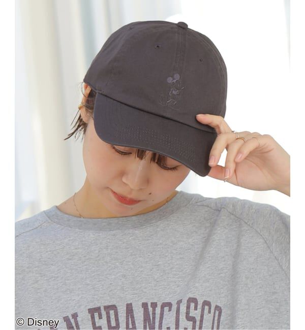 JOURNAL STANDARD relume「【GOOD ROCK SPEED】＜MICKEY MOUSE＞キャップ」|キャップ・キャスケット|ブラック A