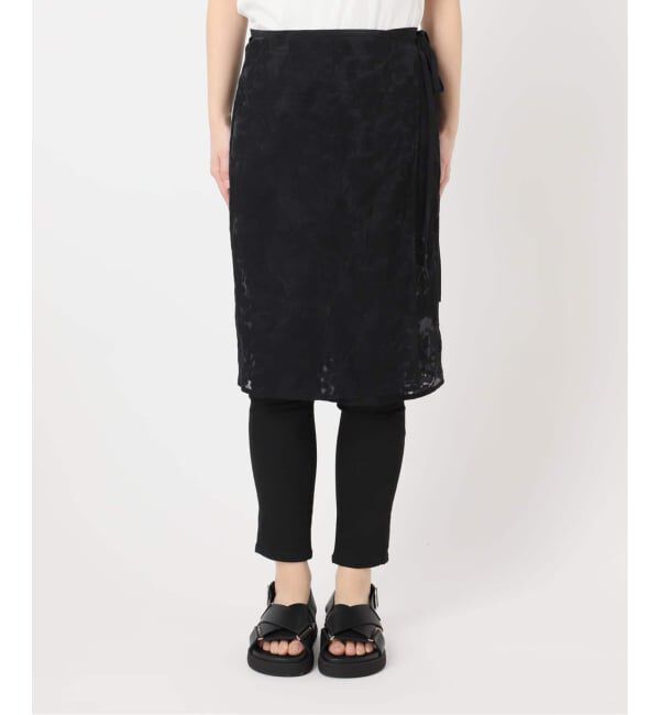 JOURNAL STANDARD「《WEB限定追加予約2》【osedit】エンブロイダリーオーガンジーラップスカート」|スカート|