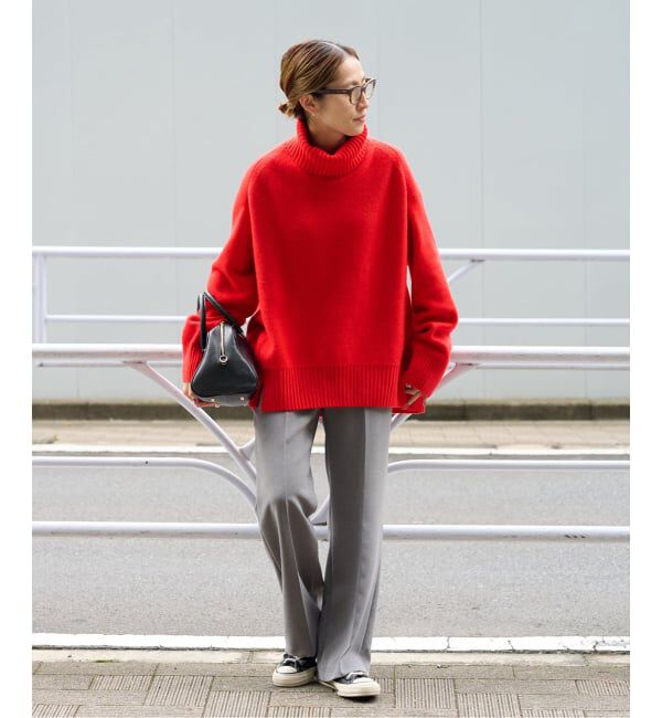 FRAMeWORK「≪追加≫セミフレアパンツ3」|スラックス|