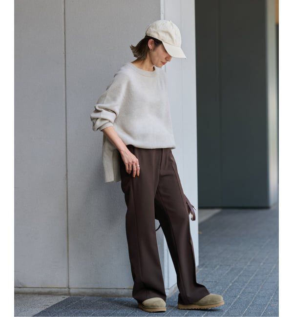 FRAMeWORK「≪追加≫セミフレアパンツ3」|スラックス|