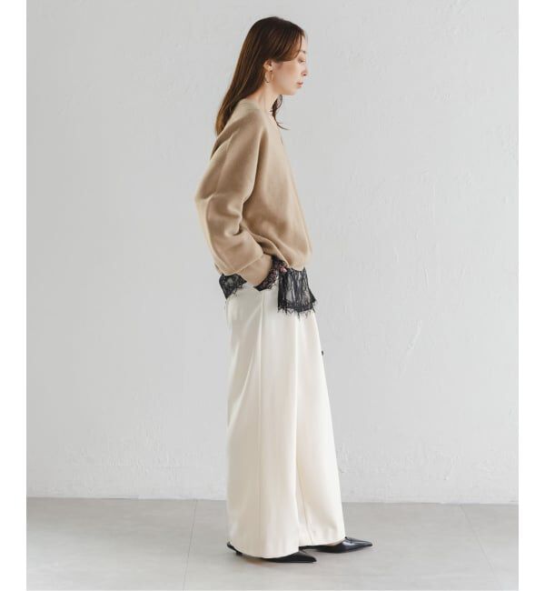 NOBLE「《追加》サラサシアーレースブラウス」|シャツ・ブラウス|