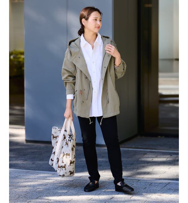 FRAMeWORK「TOP KHAKI/トップカーキ M51ショートパーカー」|ミリタリージャケット|