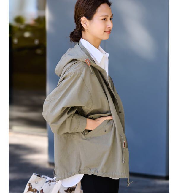 FRAMeWORK「TOP KHAKI/トップカーキ M51ショートパーカー」|ミリタリージャケット|