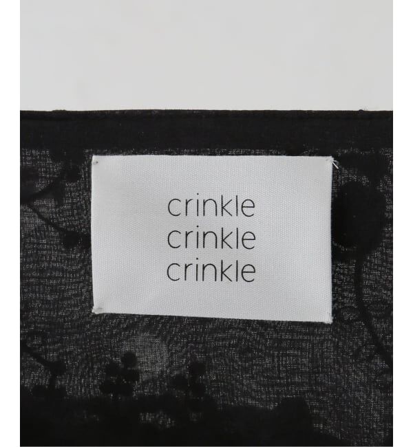 Spick and Span「《追加》crinkle crinkle crinkle 別注3D embroidery dot camisole*」|キャミソール|