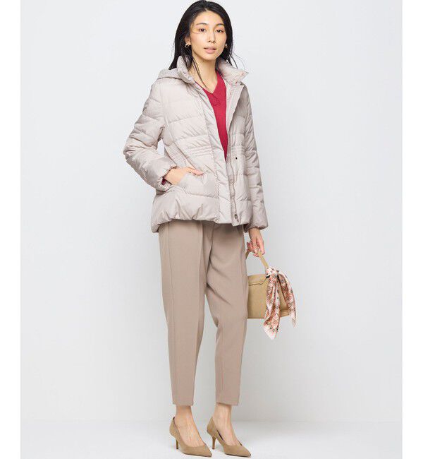 組曲「ライトタフタショートダウンコート」|ダウン|