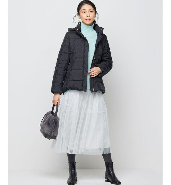 組曲「ライトタフタショートダウンコート」|ダウン|