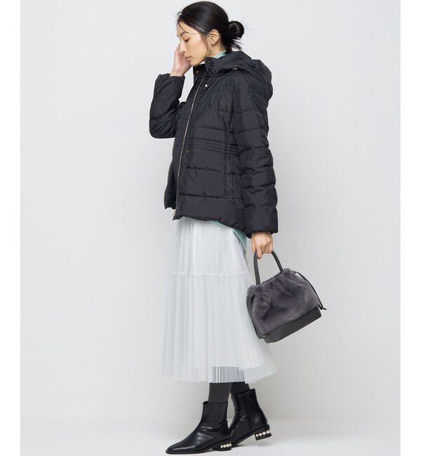 組曲「ライトタフタショートダウンコート」|ダウン|