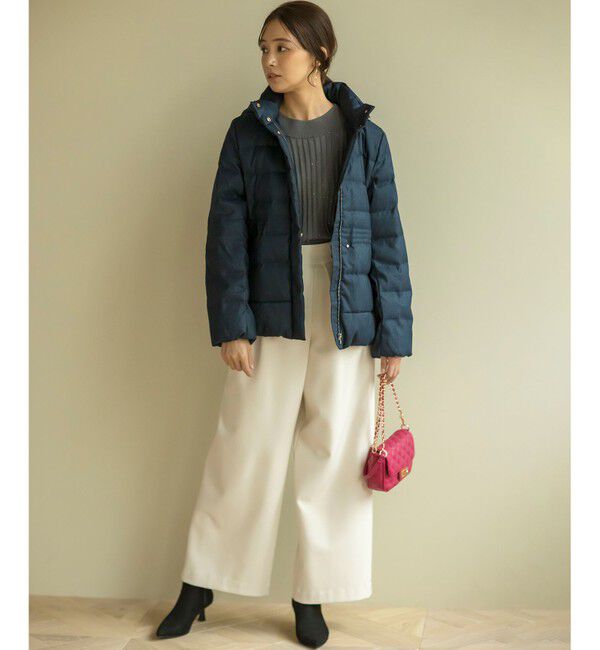 組曲「ライトタフタショートダウンコート」|ダウン|