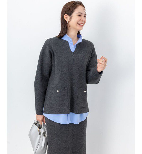 組曲「【加藤ローサさん着用】スムースストレッチニットアップ」|スーツ|