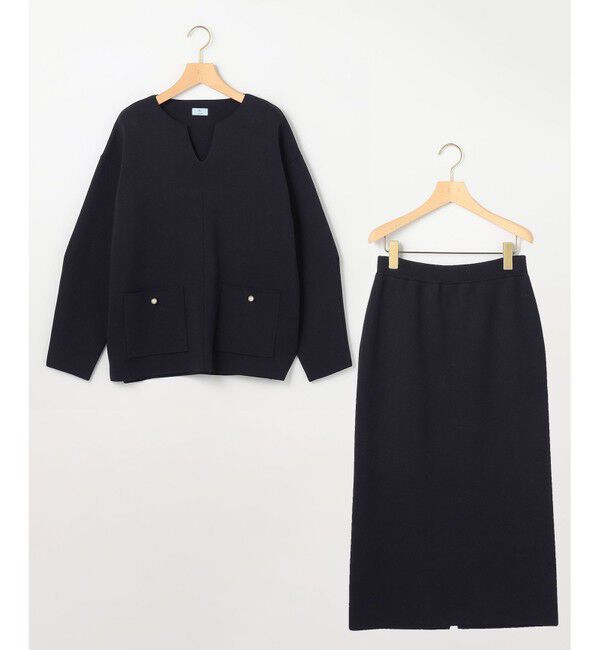 組曲「【加藤ローサさん着用】スムースストレッチニットアップ」|スーツ|