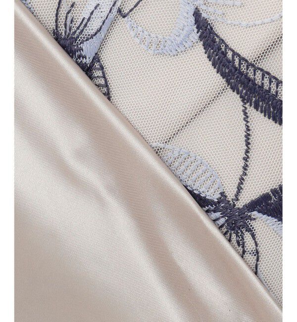 ANY SIS「【洗える】バイカラーエンブロイダリー スカート」|スカート|