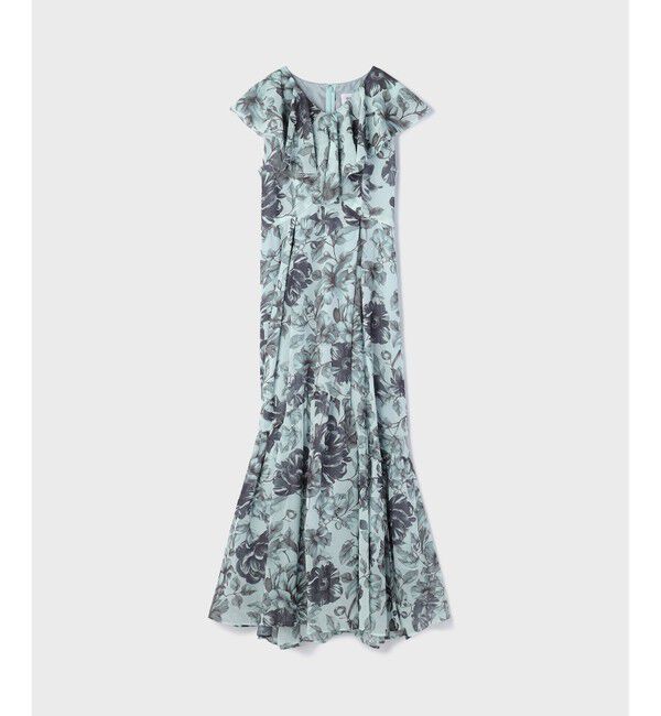 Diagram「フラワープリントフリルワンピース」|ワンピース|