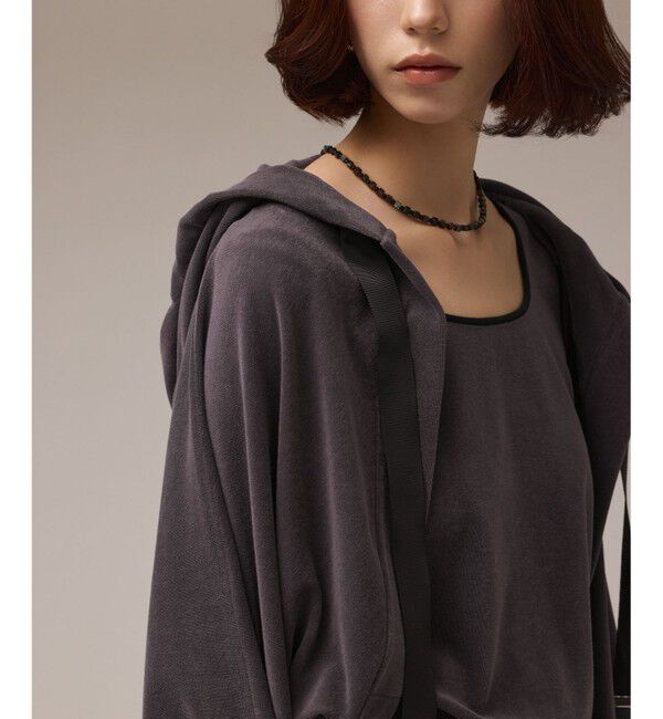 Diagram「ルーズパーカーsetトップ」|その他|チャコール