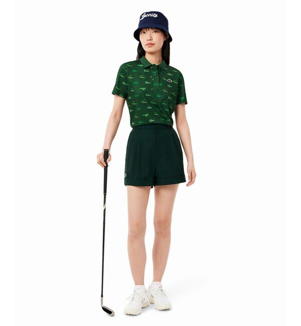 LACOSTE「UPF50+ ロベール・ジョルジュウルトラドライ ゴルフポロシャツ」|ポロシャツ|