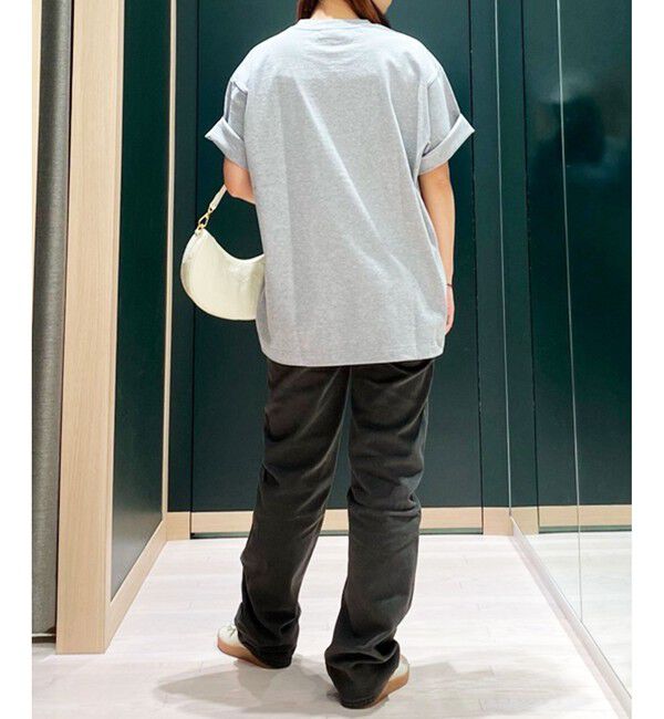 LACOSTE「オーガニックコットンガーメントダイ ルーズフィット ストレートデニムパンツ」|デニム|