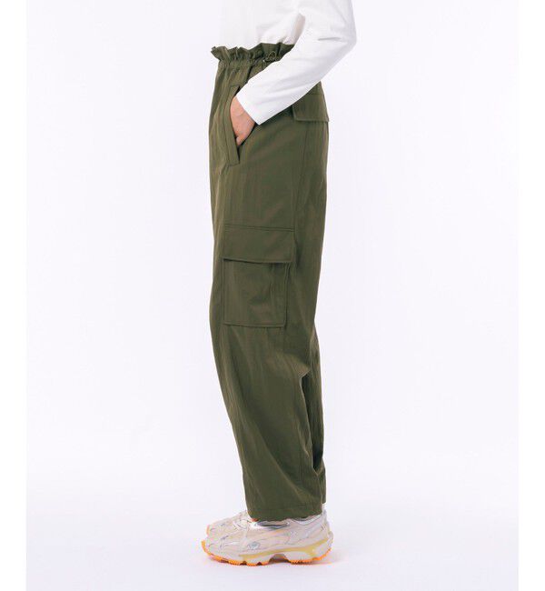 LACOSTE「ナイロンツイルカーゴパンツ」|カーゴ|