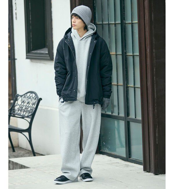 LACOSTE「RDS認証ダウン 耐水透湿メンブレン バルーンシルエット ボリューム ピケダウンジャケット / フーディ」|ダウン|