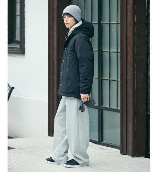 LACOSTE「RDS認証ダウン 耐水透湿メンブレン バルーンシルエット ボリューム ピケダウンジャケット / フーディ」|ダウン|