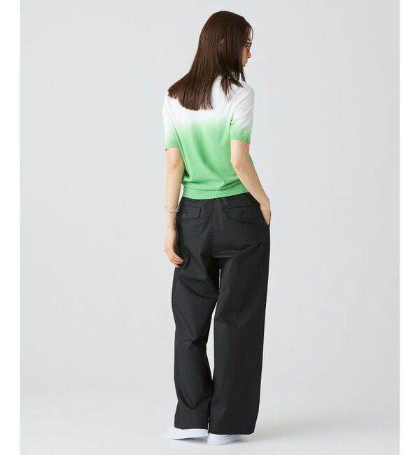 LACOSTE「グラデーションニットTシャツ」|ニット・セーター|