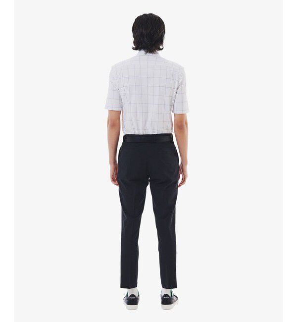 LACOSTE「ワンタックストレッチスラックス」|チノ|